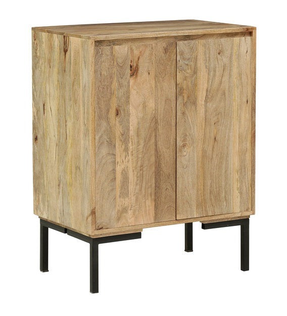 Detec™ Solid Wood Cabinet - Natural Finish