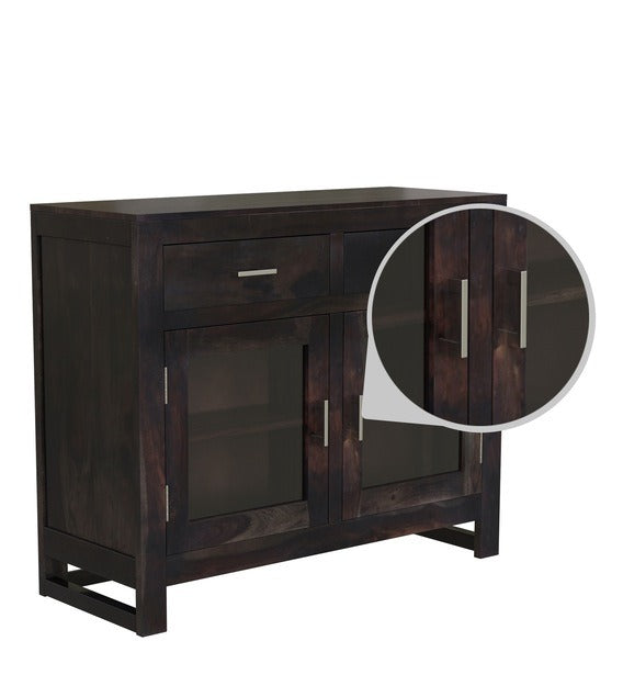 Detec™ Solid Wood Cabinet - Warm Chestnut Finish