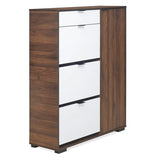 Load image into Gallery viewer, Detec™ Shoe Cabinet In Wenge Finish
