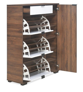 Detec™ Shoe Cabinet In Wenge Finish