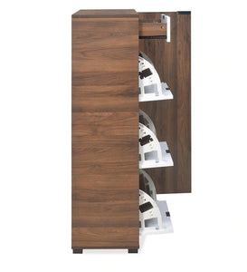 Detec™ Shoe Cabinet In Wenge Finish