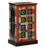 Load image into Gallery viewer, Detec™  Solid Wood Hand - Painted Bedside Table
