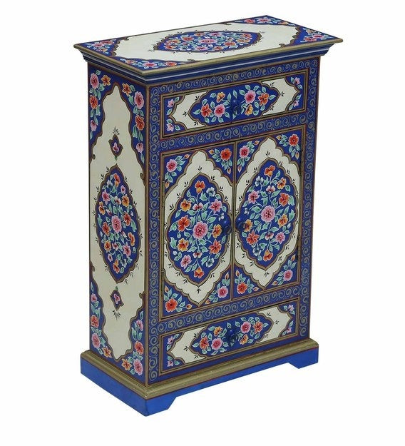 Detec™ Solid Wood Hand - Painted Cabinet