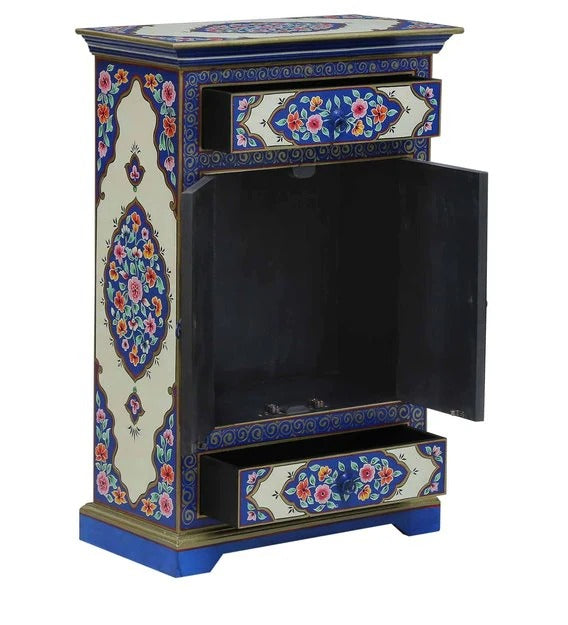 Detec™ Solid Wood Hand - Painted Cabinet