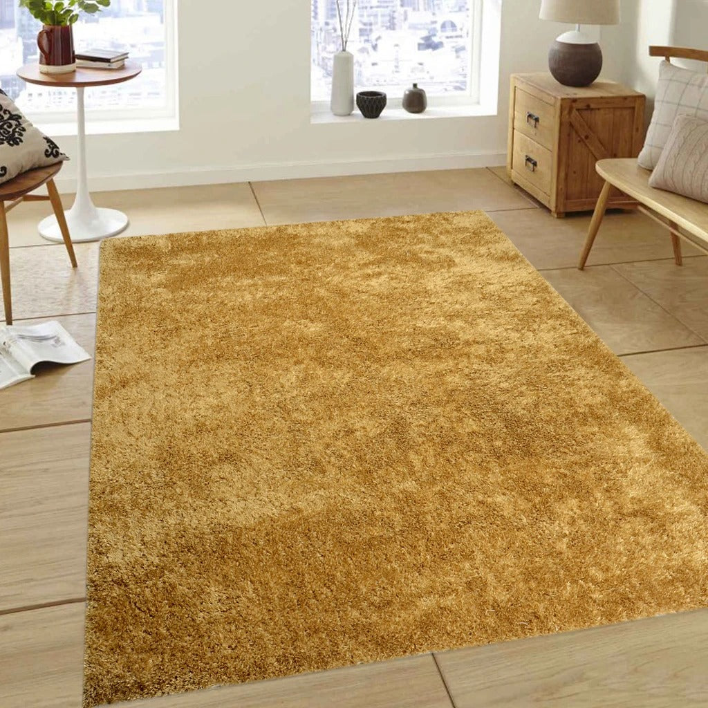 Saral Home Detec™ Plain Solids Pattern Polyester Rug