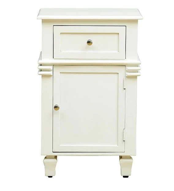 Detec™ Solid Wood Cabinet - White Finish