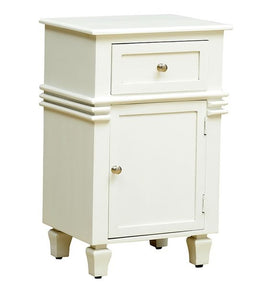 Detec™ Solid Wood Cabinet - White Finish