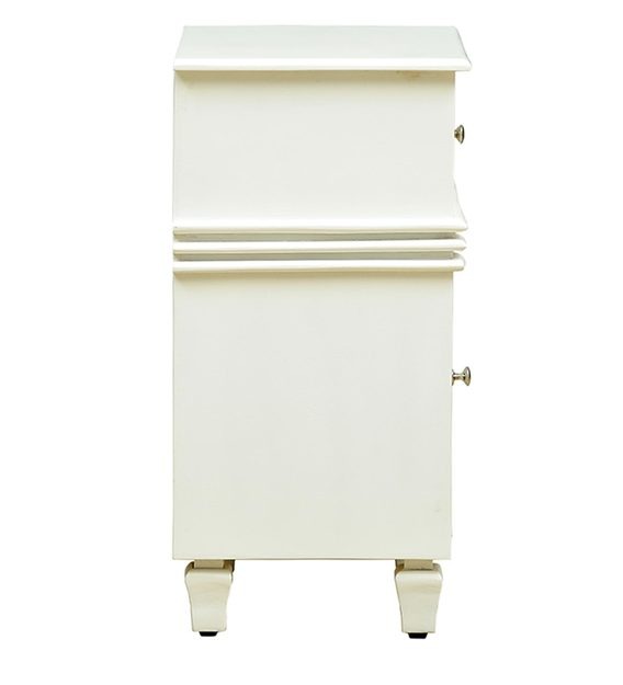 Detec™ Solid Wood Cabinet - White Finish