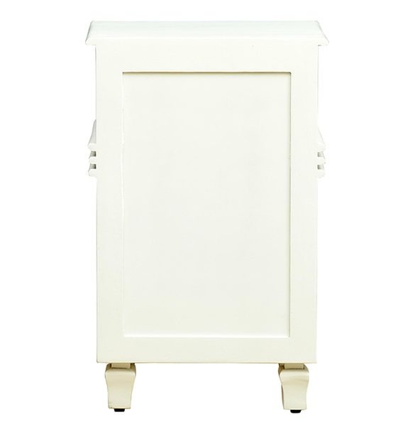 Detec™ Solid Wood Cabinet - White Finish