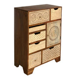 Load image into Gallery viewer, Detec™ Hand Carved Cabinet - Teak Finish
