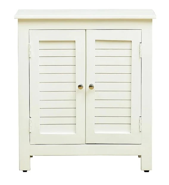 Detec™ Solid Wood Cabinet - White Finish