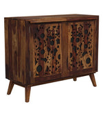 Load image into Gallery viewer, Detec™ Solid Wood Cabinet - Provincial Teak Finish
