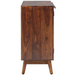 Load image into Gallery viewer, Detec™ Solid Wood Cabinet - Provincial Teak Finish
