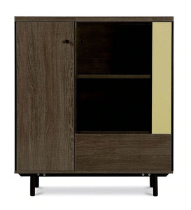 Detec™ Display Cabinet - Elm Finish