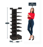 Load image into Gallery viewer, Detec™ Open Shoe Rack with Bottom Drawer 
