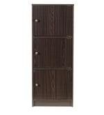 Load image into Gallery viewer, Detec™ 3 Door Filing Cabinet - Wenge Finish
