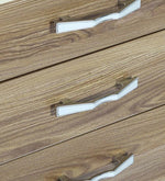 गैलरी व्यूवर में इमेज लोड करें, Detec™ 3 Drawer Mobile Pedestal - White &amp; Amercian Oak Finish
