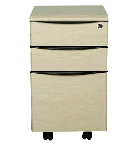 Detec™ 3 Drawer Mobile Pedestal With Centerlised Lock 