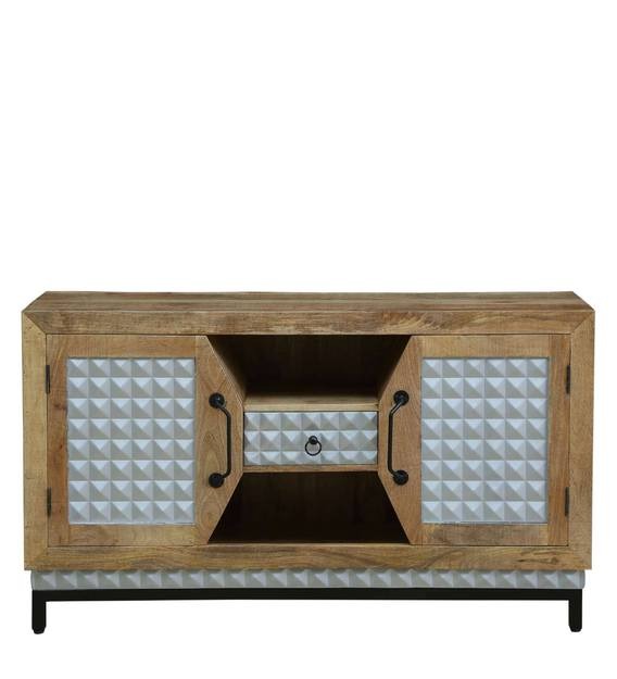 Detec™ Stylish Solid Wood Sideboard