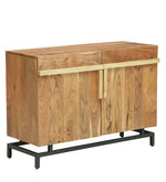 Load image into Gallery viewer, Detec™ Solid Wood Sideboard - Natural Finish
