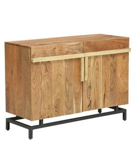 Detec™ Solid Wood Sideboard - Natural Finish
