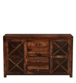 Load image into Gallery viewer, Detec™ Solid Wood Sideboard - Provincial Teak Finish
