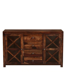 Detec™ Solid Wood Sideboard - Provincial Teak Finish