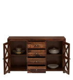 Load image into Gallery viewer, Detec™ Solid Wood Sideboard - Provincial Teak Finish
