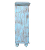 गैलरी व्यूवर में इमेज लोड करें, Detec™ Solid Wood Sideboard - Blue Distress Finish
