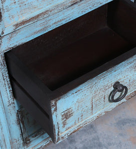 Detec™ Solid Wood Sideboard - Blue Distress Finish