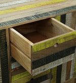Load image into Gallery viewer, Detec™ Solid Wood Sideboard Yellow &amp; Black Color
