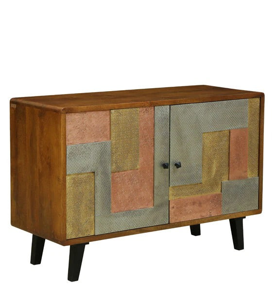 Detec™ 2 Door Solid Wood Sideboard 