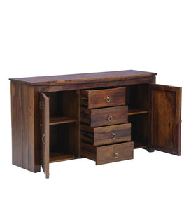 Detec™ Solid Wood Sideboard - Provincial Teak Finish