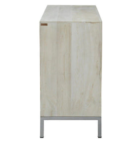 Detec™ Solid Wood Sideboard - White Wash