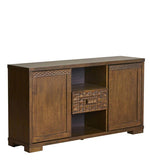 Load image into Gallery viewer, Detec™ Two-Door Buffet Table - Brown Color

