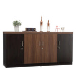 Load image into Gallery viewer, Detec™ Office Storage - Classic Walnut Finish
