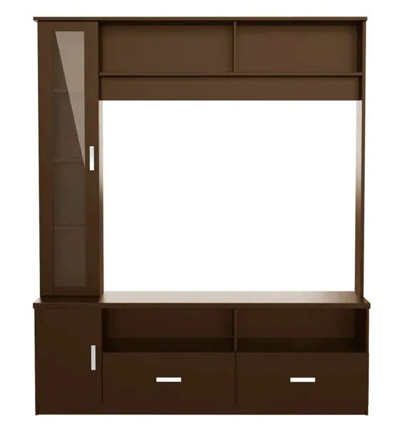 Detec™ TV Unit - Walnut Finish with storage