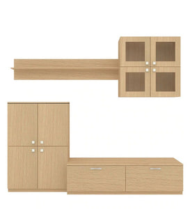 Detec™  Set of TV Unit with Shelf and Display Unit 