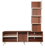 Load image into Gallery viewer, Detec™  TV Unit in Walnut Finish
