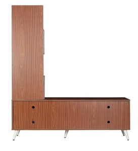 Detec™  TV Unit in Walnut Finish