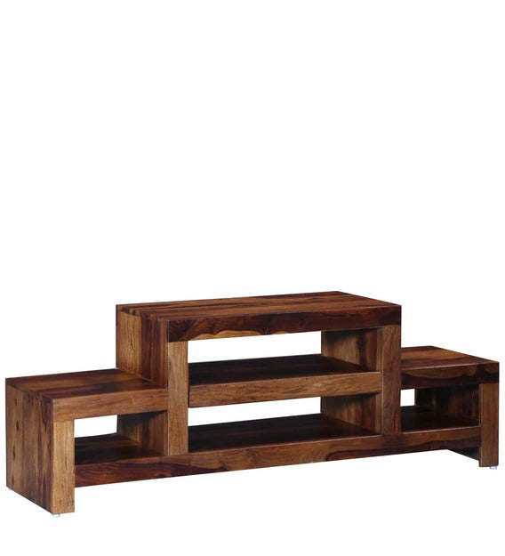 Detec™ Solid Wood TV Shelf 