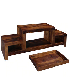 Detec™ Solid Wood TV Shelf 