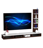 Load image into Gallery viewer, Detec™ Large TV Unit - Wenge And White Color
