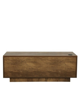 Detec™ TV Unit with 2 Drawers - Natural Wood Finish