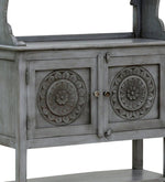 Load image into Gallery viewer, Detec™ Solid Wood Hutch Cabinet - Distress Finish
