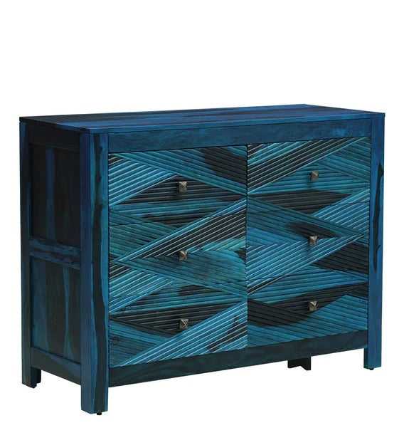 Detec™ Solid Wood Chest of 6 Drawers