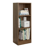 Load image into Gallery viewer, Detec™ 3 Tier Book Shelf - Nut Brown Finish
