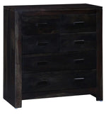 गैलरी व्यूवर में इमेज लोड करें, Detec™ Solid Wood Chest of Drawers - Warm Chestnut Finish
