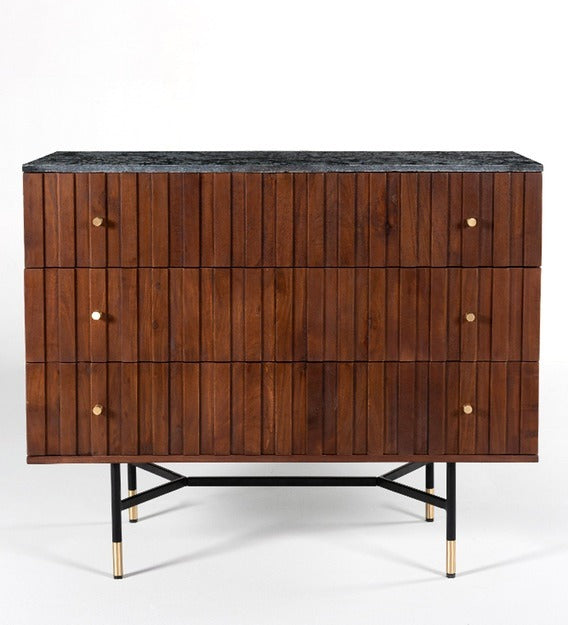 Detec™ Chest Of Drawers - Autumn Brown Finish
