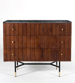 Load image into Gallery viewer, Detec™ Chest Of Drawers - Autumn Brown Finish
